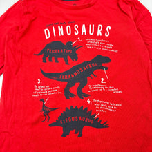 Load image into Gallery viewer, Boys Target, organic cotton long sleeve top, dinosaurs, FUC, size 5,  