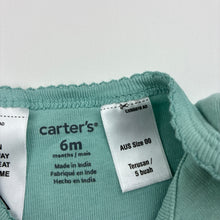 Load image into Gallery viewer, Girls Carters, cotton bodysuit / romper, FUC, size 00,  
