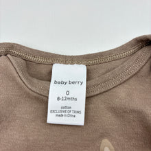 Load image into Gallery viewer, Unisex Baby Berry, cotton bodysuit / romper, GUC, size 0,  