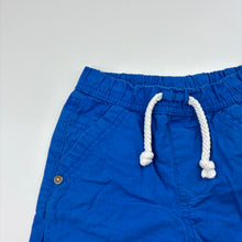 Load image into Gallery viewer, Boys Sprout, lightweight cotton shorts, elasticated, FUC, size 1,  