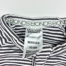 Load image into Gallery viewer, Unisex Bonds, zip wondersuit / zippy / romper, FUC, size 0000,  