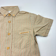 Load image into Gallery viewer, Boys Jean Le Bourget, vintage lightweight cotton short sleeve shirt, GUC, size 4,  