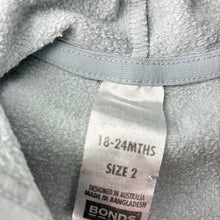 Load image into Gallery viewer, Unisex Bonds, MOVE stretchy zip hoodie sweater, FUC, size 2,  