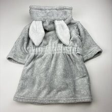 Load image into Gallery viewer, Unisex Baby Berry, fleece dressing gown / bath robe, GUC, size 0,  