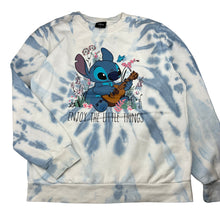 Load image into Gallery viewer, Girls Disney, Lilo &amp; Stitch fleece lined sweater / jumper, Sz: S, armpit to armpit: 46cm, shoulder to cuff: 57cm, GUC, size 14-16,  