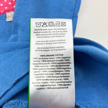 Load image into Gallery viewer, Girls Frugi, organic cotton tee / top, dogs, FUC, size 6-7,  