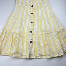 Load image into Gallery viewer, Girls (&amp;US), lined cotton summer dress, light marks lower front, FUC, size 9, L: 69cm