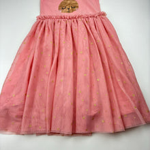 Load image into Gallery viewer, Girls Target, spliced tulle party dress, rabbit, GUC, size 8, L: 71cm