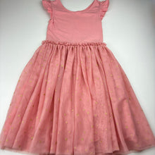 Load image into Gallery viewer, Girls Target, spliced tulle party dress, rabbit, GUC, size 8, L: 71cm