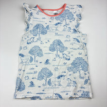 Load image into Gallery viewer, Girls Cotton On, stretchy pyjama top &amp; shorts, unicorns, FUC, size 6,  