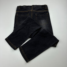 Load image into Gallery viewer, Girls Pumpkin Patch, stretchy knit denim pants, adjustable, Inside leg: 50cm, GUC, size 5,  