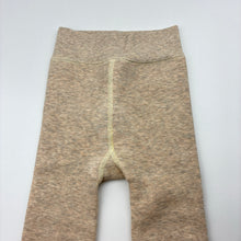 Load image into Gallery viewer, Girls thick, fleece lined stretchy leggings, no size, Inside leg: 42cm, W: 21cm across unstretched, EUC, size 4,  