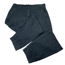 Load image into Gallery viewer, Boys MR, black cotton cargo pants, Inside leg: 66cm, W: 37cm across, GUC, size 12,  