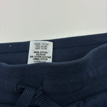 Load image into Gallery viewer, Unisex Bonds, navy track pants, elasticated, Inside leg: 45cm, GUC, size 7,  