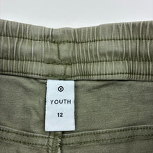Load image into Gallery viewer, Boys Target, khaki stretch cotton pants, elasticated, GUC, size 12,  