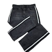 Load image into Gallery viewer, Unisex 1964 Denim Co, dark denim jeans, W: 33.5cm across, Inside leg: 67cm, GUC, size 12,  