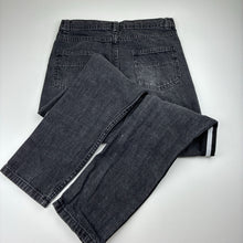 Load image into Gallery viewer, Unisex 1964 Denim Co, dark denim jeans, W: 33.5cm across, Inside leg: 67cm, GUC, size 12,  