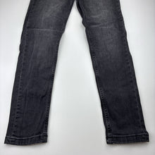 Load image into Gallery viewer, Boys Target, skinny fit stretch denim jeans, adjustable, Inside leg: 69cm, GUC, size 14,  