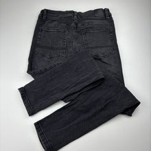 Load image into Gallery viewer, Boys Target, skinny fit stretch denim jeans, adjustable, Inside leg: 69cm, GUC, size 14,  