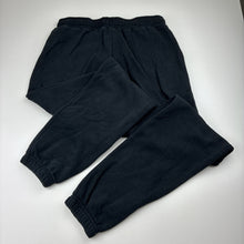 Load image into Gallery viewer, Unisex Anko, black fleece lined track pants, Inside leg: 70cm, GUC, size 14,  
