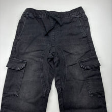 Load image into Gallery viewer, Boys Target, stretch knit denim jogger jeans, elasticated, GUC, size 10,  