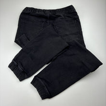 Load image into Gallery viewer, Boys Target, stretch knit denim jogger jeans, elasticated, GUC, size 10,  