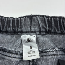 Load image into Gallery viewer, Unisex H&amp;T, stretch denim jeans, adjustable, Inside leg: 49cm, GUC, size 5,  