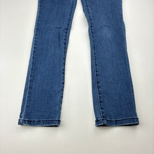 Load image into Gallery viewer, Girls Country Road, stretch denim jeans, adjustable, Inside leg: 52cm, GUC, size 6,  