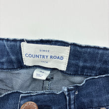 Load image into Gallery viewer, Girls Country Road, stretch denim jeans, adjustable, Inside leg: 52cm, GUC, size 6,  