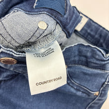 Load image into Gallery viewer, Girls Country Road, stretch denim jeans, adjustable, Inside leg: 52cm, GUC, size 6,  