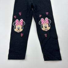 Load image into Gallery viewer, Girls Disney, Minnie Mouse leggings, Inside leg: 31.5cm, GUC, size 2,  