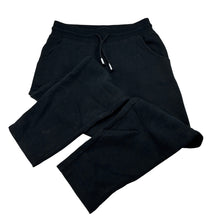 Load image into Gallery viewer, Unisex Target, black fleece lined track pants, Inside leg: 52cm, GUC, size 7,  