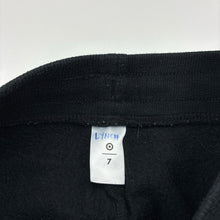 Load image into Gallery viewer, Unisex Target, black fleece lined track pants, Inside leg: 52cm, GUC, size 7,  