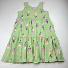 Load image into Gallery viewer, Girls Cool Kids, cotton casual dress, ice creams, FUC, size 7, L: 61cm
