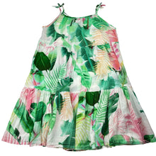 Load image into Gallery viewer, Girls Next, lightweight cotton summer dress, GUC, size 5, L: 63cm