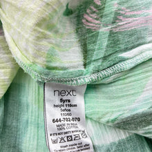 Load image into Gallery viewer, Girls Next, lightweight cotton summer dress, GUC, size 5, L: 63cm