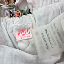 Load image into Gallery viewer, Girls MARLO, lightweight floral cotton dress, light marks on front, FUC, size 9-10, L: 68cm