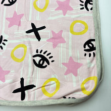 Load image into Gallery viewer, Girls Milk &amp; Masuki, organic cotton blanket, 95cm x 95cm approx, EUC, size 0000-00,  