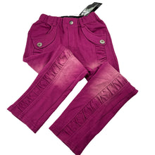 Load image into Gallery viewer, Girls BOHXZ kids, soft feel casual pants, elasticated, Inside leg: 46.5cm, NEW, size 5,  