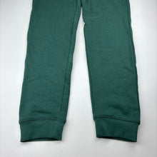 Load image into Gallery viewer, Boys Emerson, green fleece lined track pants, Inside leg: 70cm, NEW, size 14,  