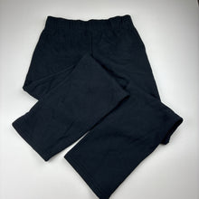 Load image into Gallery viewer, Unisex B Collection, black fleece lined track pants, Inside leg: 63cm, GUC, size 12,  