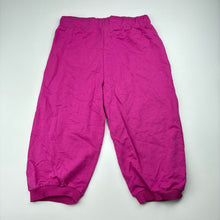 Load image into Gallery viewer, Girls Sportive Kids, cropped cotton pants, elasticated, Inside leg: 30cm, EUC, size 8,  