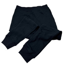 Load image into Gallery viewer, Unisex B Collection, black fleece lined track pants, Inside leg: 61cm, EUC, size 10,  