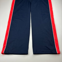 Load image into Gallery viewer, Unisex Nike, navy track pants, elasticated, pilling, Inside leg: 69cm, FUC, size 14-15,  