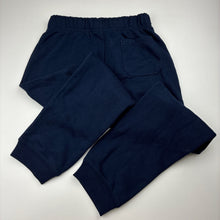 Load image into Gallery viewer, Unisex Target, navy fleece lined track pants, Inside leg: 56cm, EUC, size 7-8,  