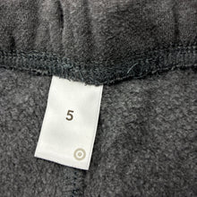 Load image into Gallery viewer, Boys Target, grey fleece lined track pants, Inside leg: 44cm, GUC, size 5,  