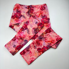 Load image into Gallery viewer, Girls Miss Understood, floral leggings, elasticated, Inside leg: 60cm, GUC, size 10,  