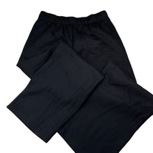 Load image into Gallery viewer, Boys Urban Supply, black fleece lined track pants, Inside leg: 66cm, EUC, size 12,  