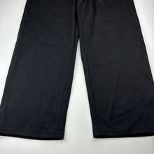 Load image into Gallery viewer, Boys Urban Supply, black fleece lined track pants, Inside leg: 66cm, EUC, size 12,  