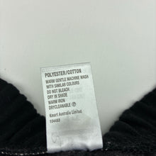 Load image into Gallery viewer, Boys Urban Supply, black fleece lined track pants, Inside leg: 66cm, EUC, size 12,  